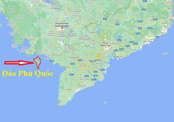 Đảo Phú Quốc ở đâu trên bản đồ?