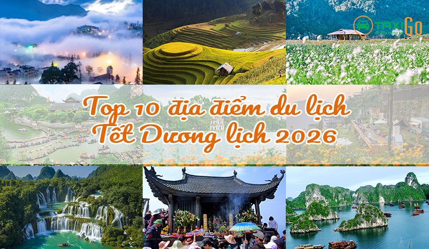 Top 10 địa điểm du lịch Tết Dương lịch 2026 miền Bắc HOT nhất